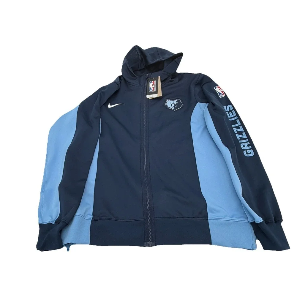 Size Large - Nike Memphis Grizzlies Team Issued Warmup Jacket FB5725-419 *RARE*